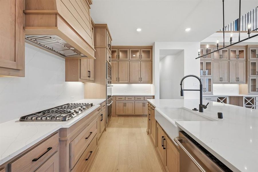 Furnished interior view inside a new home in Sandbrock Ranch, Krugerville (Image 13).
