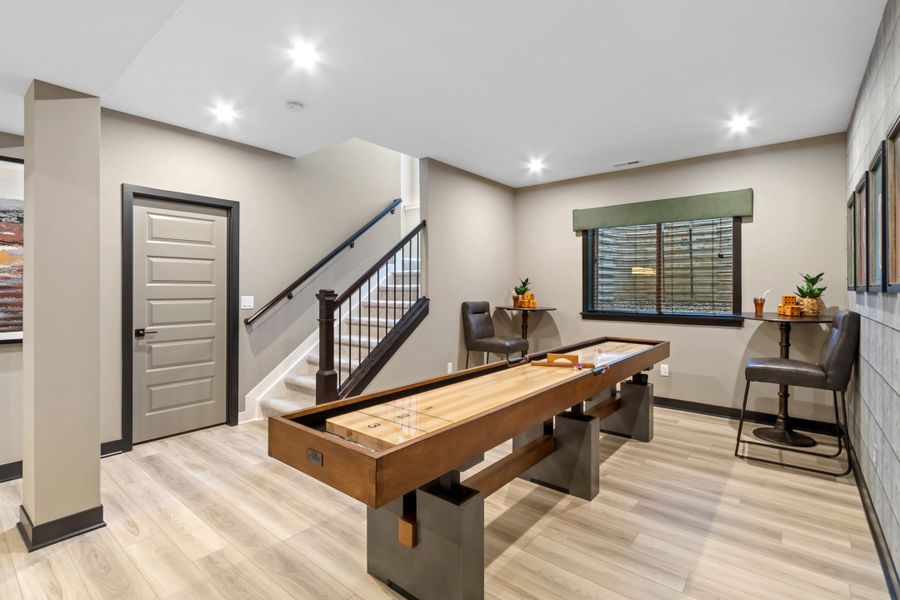 Representative furnished interior of a home built from the Huxley by Fischer Homes in Leeland Farms, Fuquay Varina (Image 34).