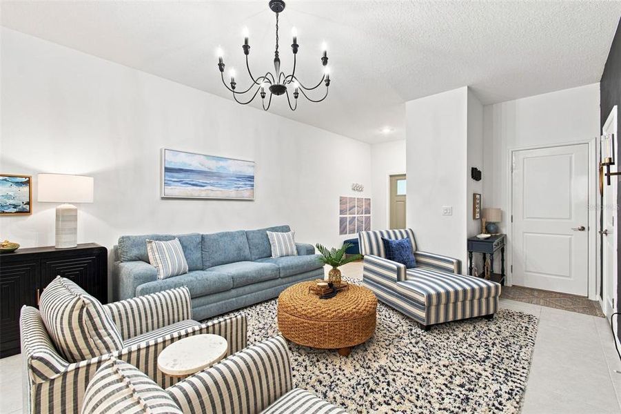 Furnished interior view inside a new home in , New Port Richey (Image 8).