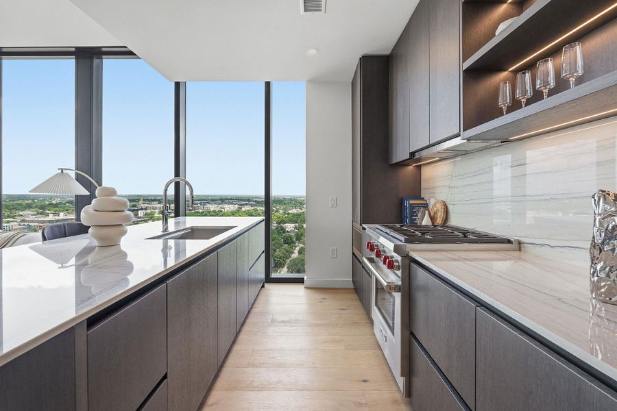 Furnished interior view inside a new home in , Austin (Image 11).