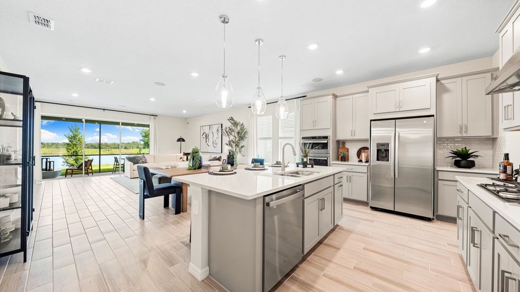 Furnished interior view inside a new home in Firethorn, Parrish (Image 7).