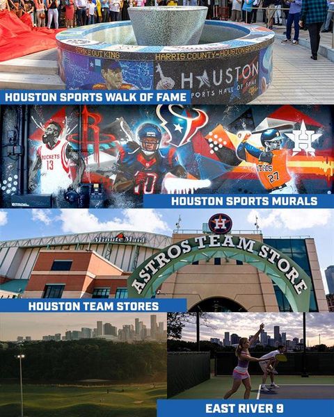 Best of Houston Sports minutes away