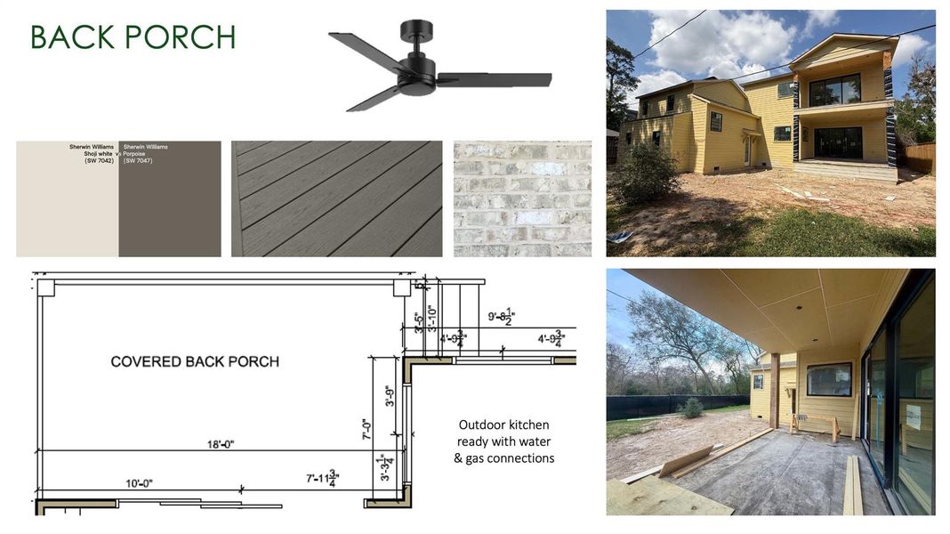 Sample of building materials used in homes in , Houston (Image 15).