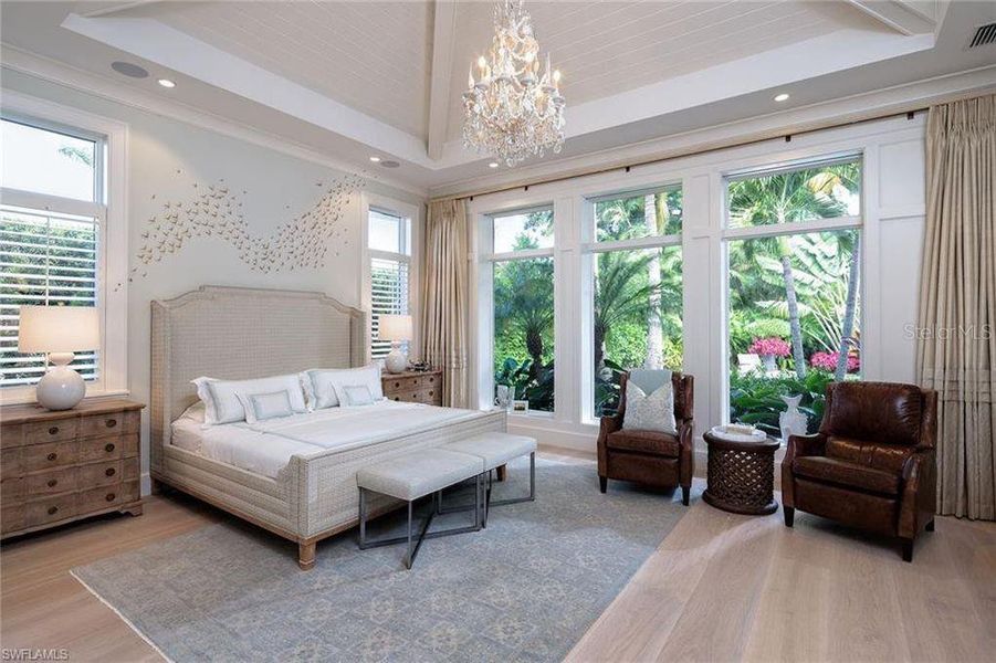 Furnished interior view inside a new home in , Sarasota (Image 8).