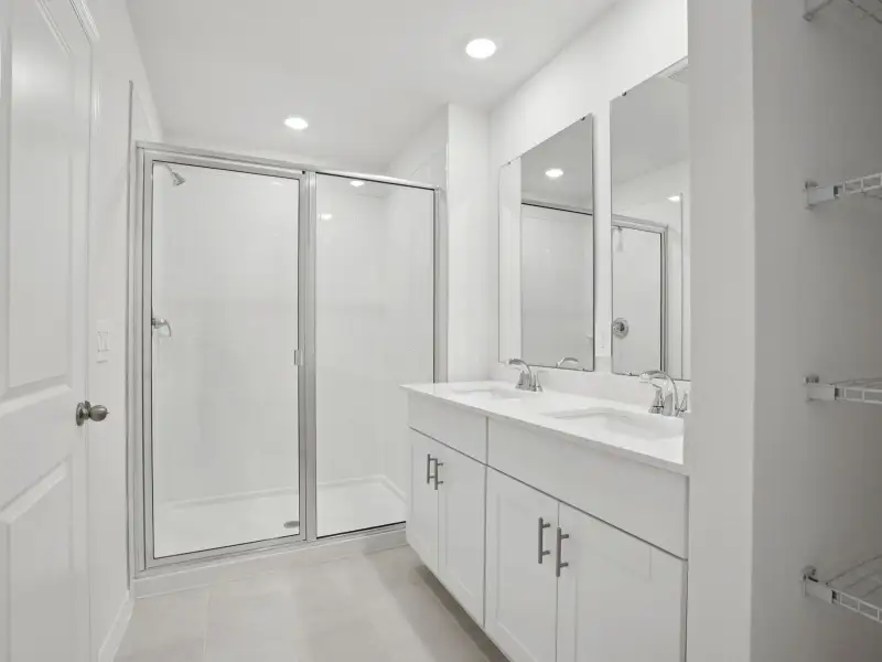 Furnished interior view inside a new home in Cagan Crossings West, Clermont (Image 4).