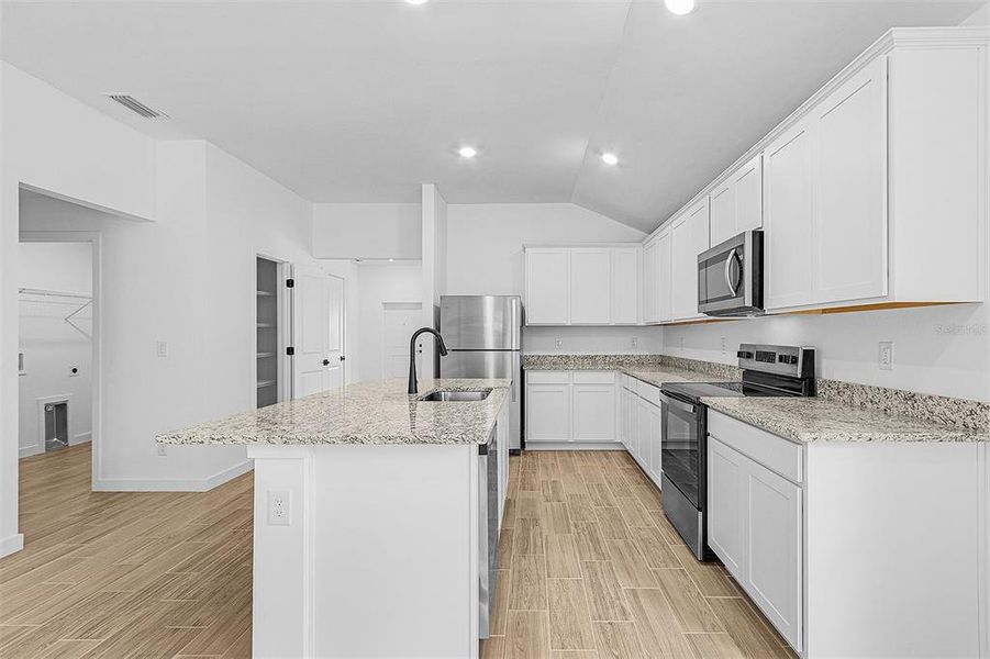 Furnished interior view inside a new home in Port Charlotte, North Port (Image 6).