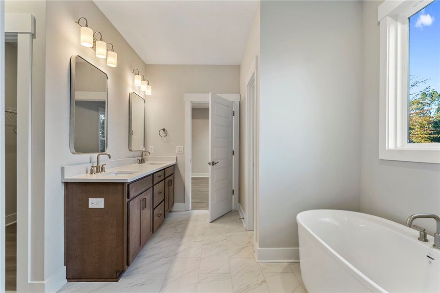 Image is of a different home, same floor plan, dif