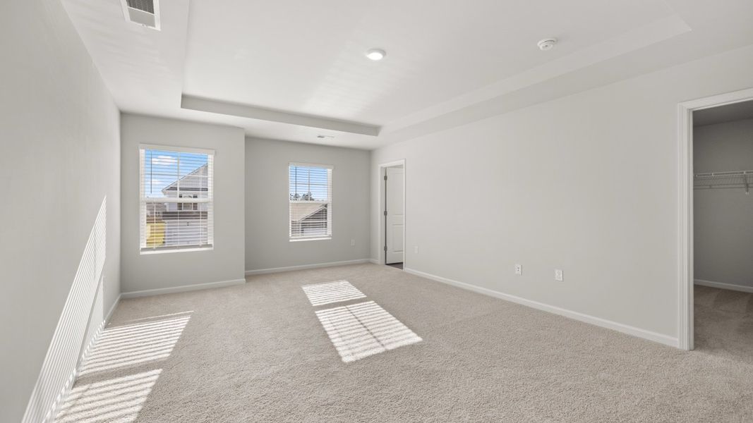 Representative unfurnished interior of a home built from the Somerset by D.R. Horton in Highland Hills, Graniteville (Image 14).