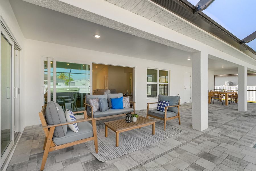 Representative furnished interior of a home built from the The Paradise Cove by Sunlife Homes LLC in Cape Coral, Cape Coral (Image 24).