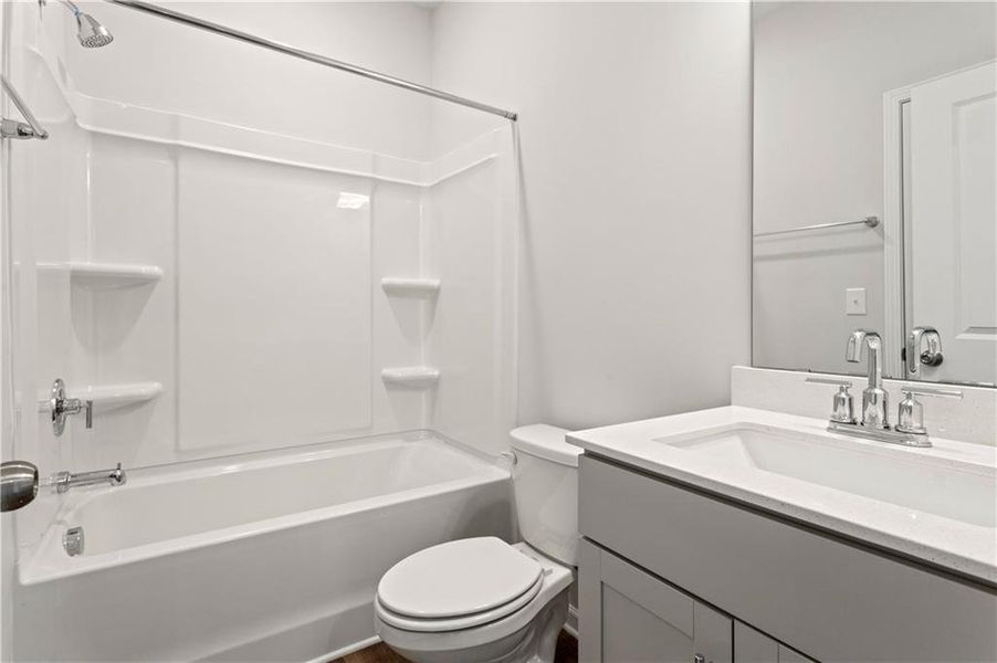 Furnished interior view inside a new home in Twin Lakes, Hoschton (Image 8).