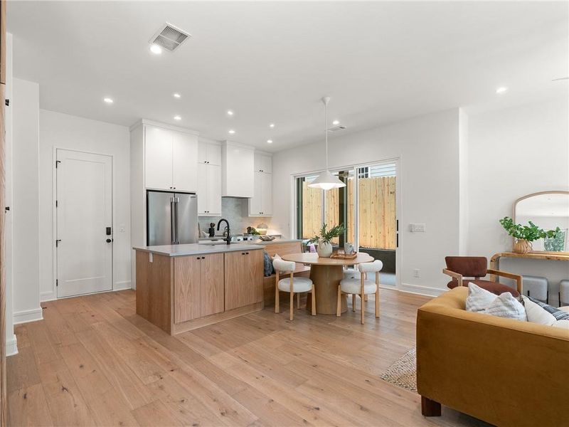 Furnished interior view inside a new home in , Decatur (Image 7).