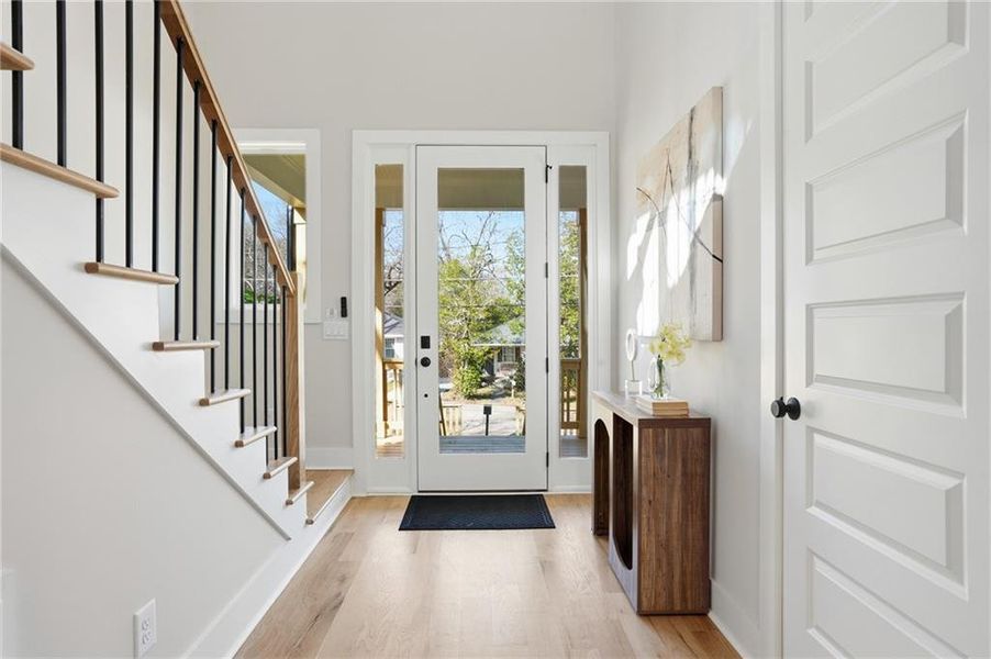 Furnished interior view inside a new home in , Atlanta (Image 36).