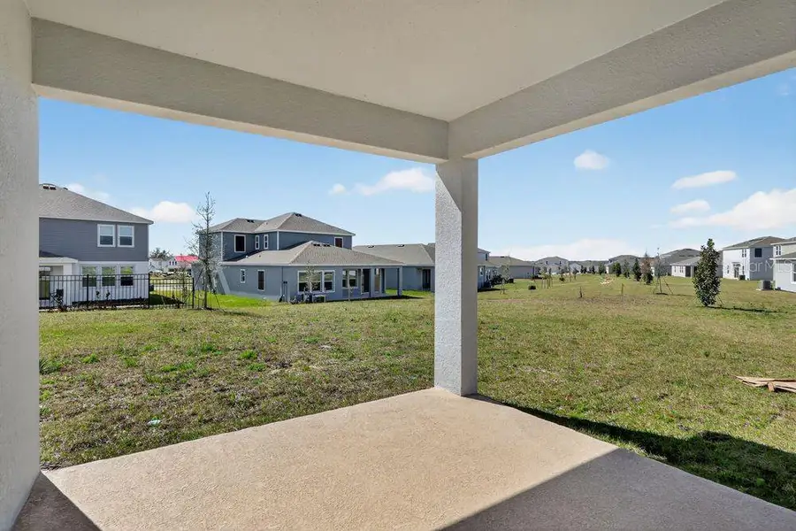 Exterior details and patio area of a home in Waterstone, Groveland (Image 3). Exterior details and patio area of a home in Waterstone, Groveland (Image 3).