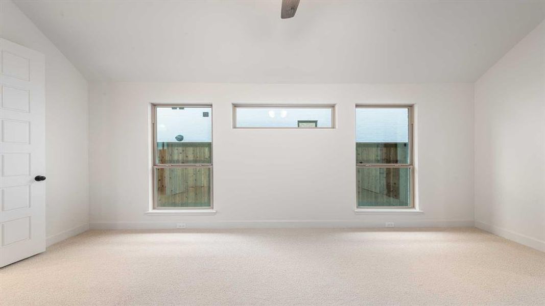 Spacious, unfurnished interior of a new home in The Parks At Wilson Creek 40', Celina (Image 17). Spacious, unfurnished interior of a new home in The Parks At Wilson Creek 40', Celina (Image 17).