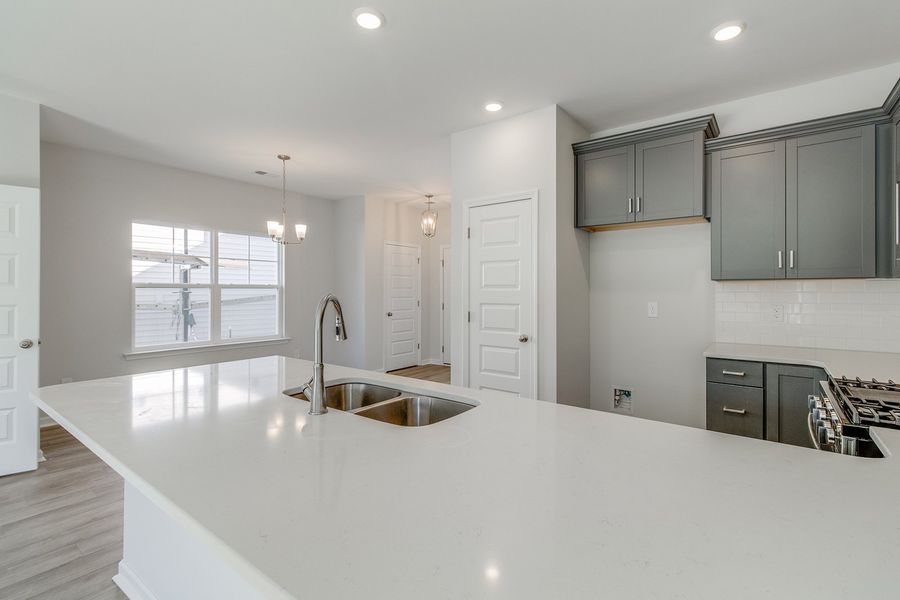 Furnished interior view inside a new home in The Falls, Blythewood (Image 8).