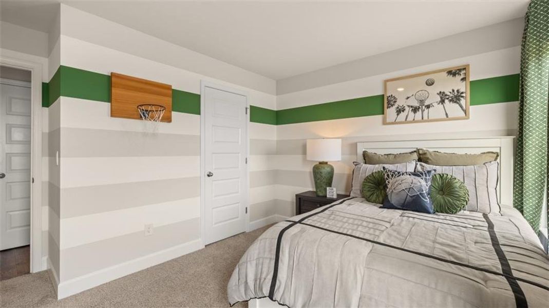 Furnished interior view inside a new home in Evergreen Crossing, Locust Grove (Image 26). Furnished interior view inside a new home in Evergreen Crossing, Locust Grove (Image 26).