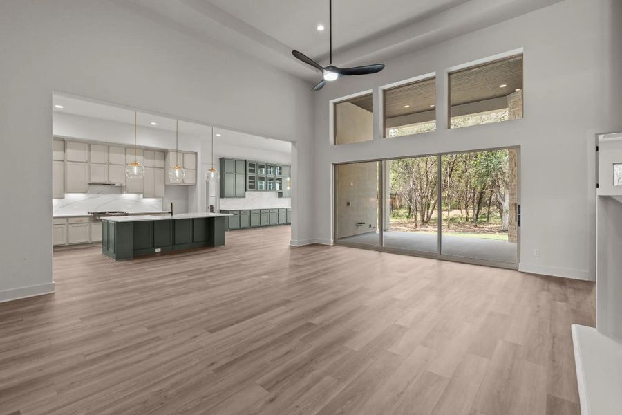 Hereford B family room