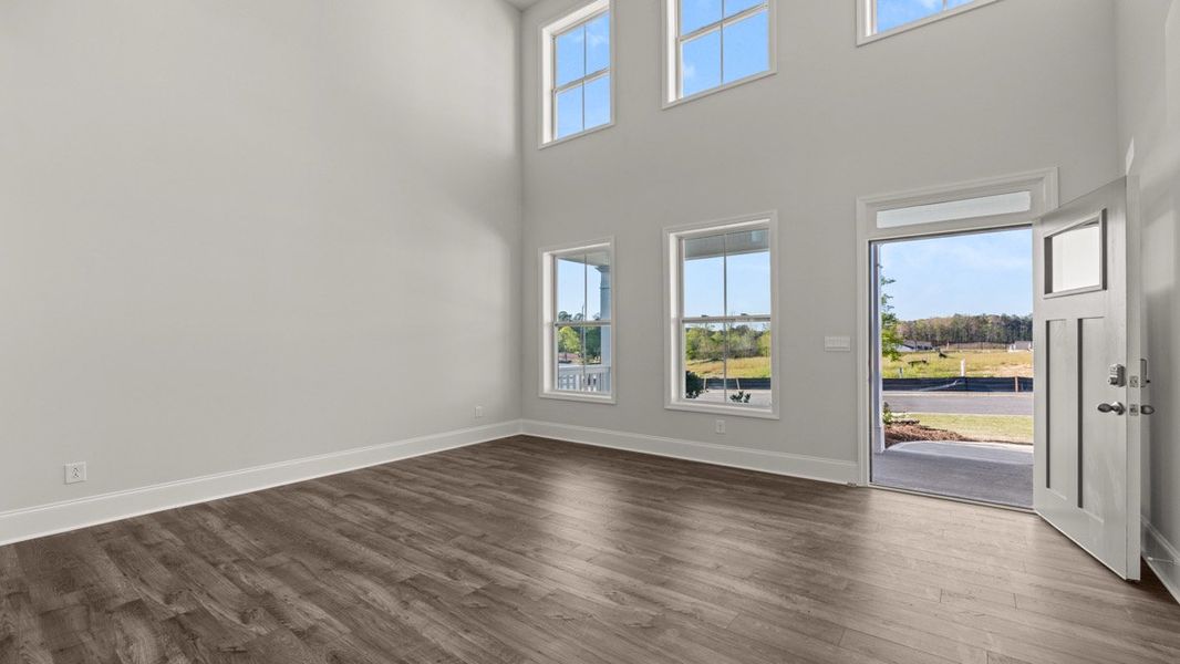 Representative unfurnished interior of a home built from the GRAYSON by D.R. Horton in Hamptons at Riverwood East, Dallas (Image 15). Representative unfurnished interior of a home built from the GRAYSON by D.R. Horton in Hamptons at Riverwood East, Dallas (Image 15).