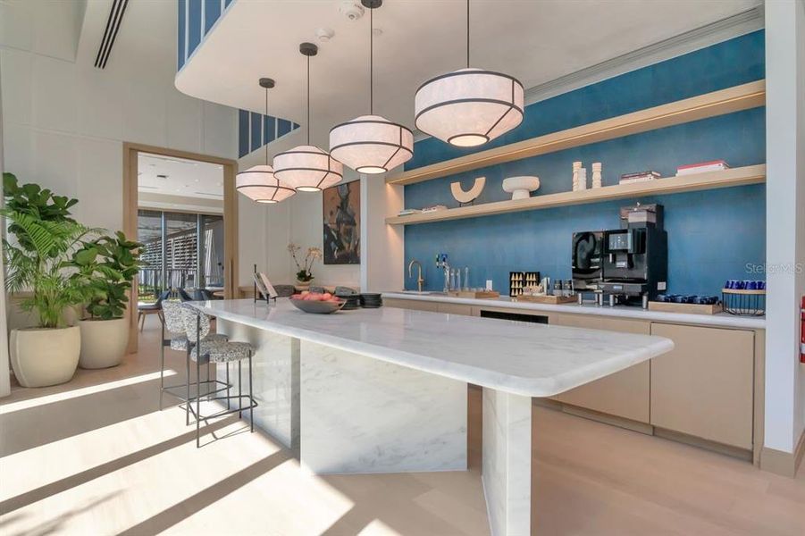 Furnished interior view inside a new home in , Tampa (Image 18).