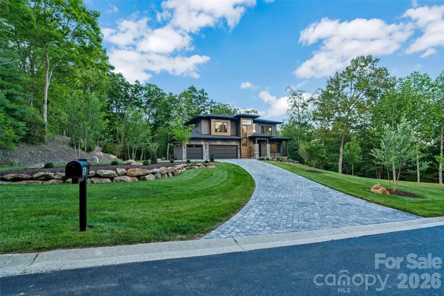 Front exterior of a new home in , Horse Shoe, NC, highlighting curb appeal (Image 23).