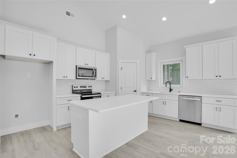 Furnished interior view inside a new home in , Bessemer City (Image 5).