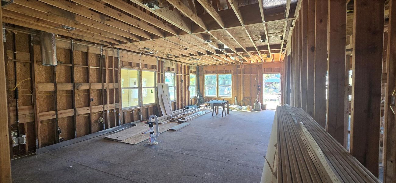 In-progress construction of a new home in , Houston, TX (Image 19).