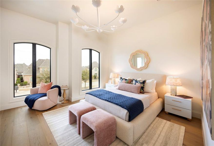 Furnished interior view inside a new home in , Southlake (Image 7).