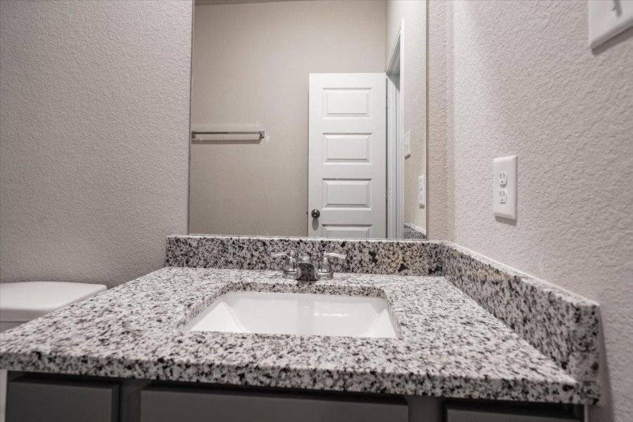 Furnished interior view inside a new home in River's Edge, Conroe (Image 14). Furnished interior view inside a new home in River's Edge, Conroe (Image 14).