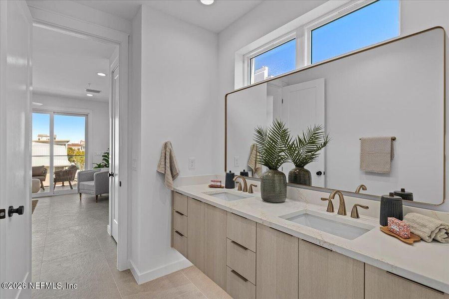 Furnished interior view inside a new home in , Jacksonville Beach (Image 44).