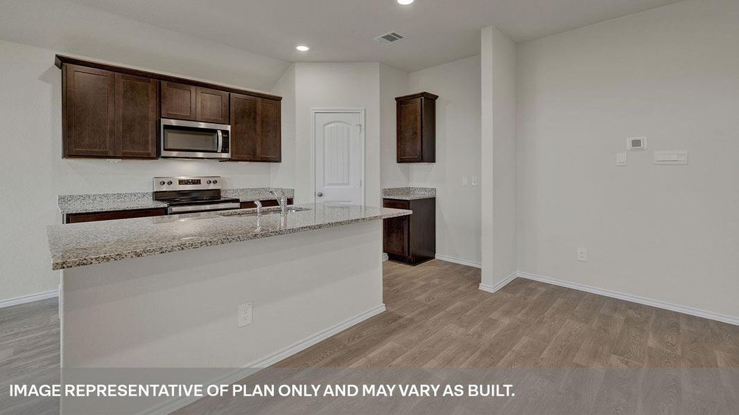 Furnished interior view inside a new home in Trace, San Marcos (Image 8). Furnished interior view inside a new home in Trace, San Marcos (Image 8).