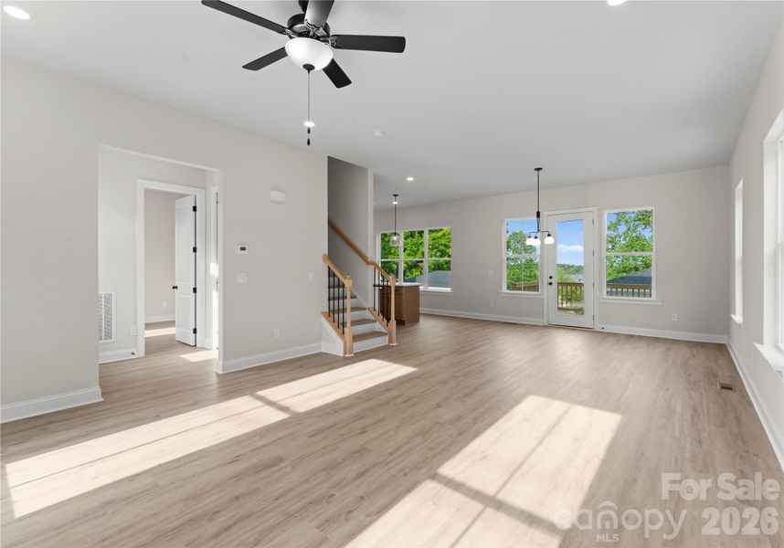 Spacious, unfurnished interior of a new home in , Belmont (Image 39).
