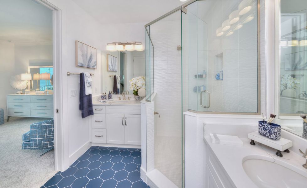 Furnished interior view inside a new home in Verona Oceanside, Ormond Beach (Image 14).