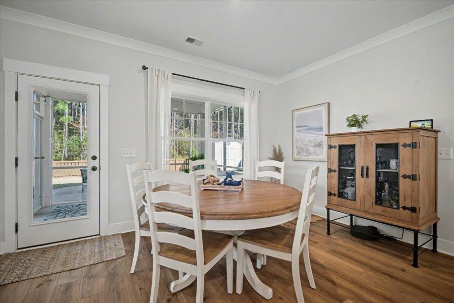 Furnished interior view inside a new home in Hewing Farms, Summerville (Image 19). Furnished interior view inside a new home in Hewing Farms, Summerville (Image 19).