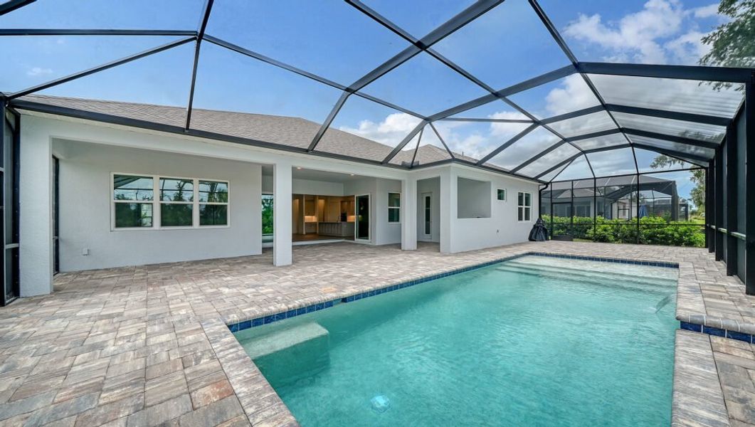 Exterior details and patio area of a home in Canoe Creek, Parrish (Image 30). Exterior details and patio area of a home in Canoe Creek, Parrish (Image 30).