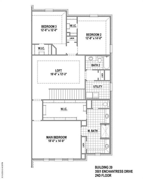 2nd Level Floor plan