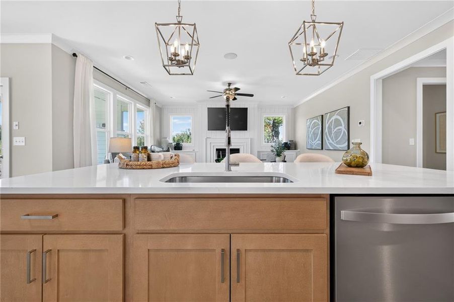 Furnished interior view inside a new home in , Jefferson (Image 12).