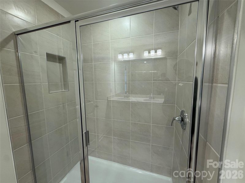 Close-up of interior finishes inside a home in Sheffield, Indian Trail (Image 9).