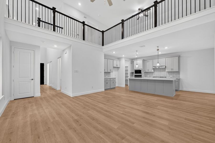 Spacious, unfurnished interior of a new home in The Ranch at Uptown Celina, Celina (Image 15). Spacious, unfurnished interior of a new home in The Ranch at Uptown Celina, Celina (Image 15).