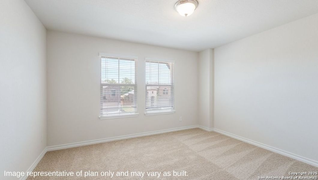Spacious, unfurnished interior of a new home in Brookstone Creek, San Antonio (Image 16).