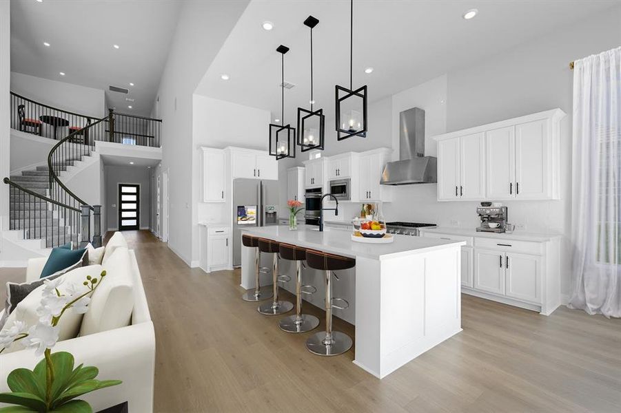 1612 Yellow Rose Road ~ Virtually Staged Photo