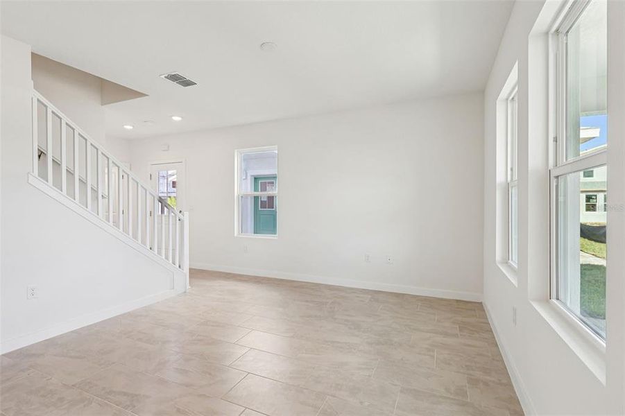 Spacious, unfurnished interior of a new home in Cyrene at Harmony, St. Cloud (Image 26).