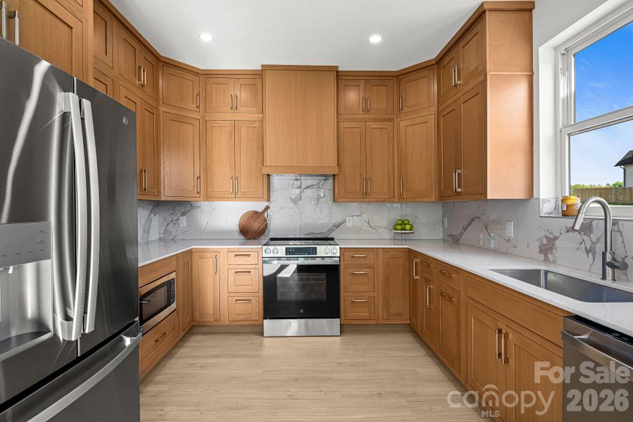 Furnished interior view inside a new home in , Flat Rock (Image 5).