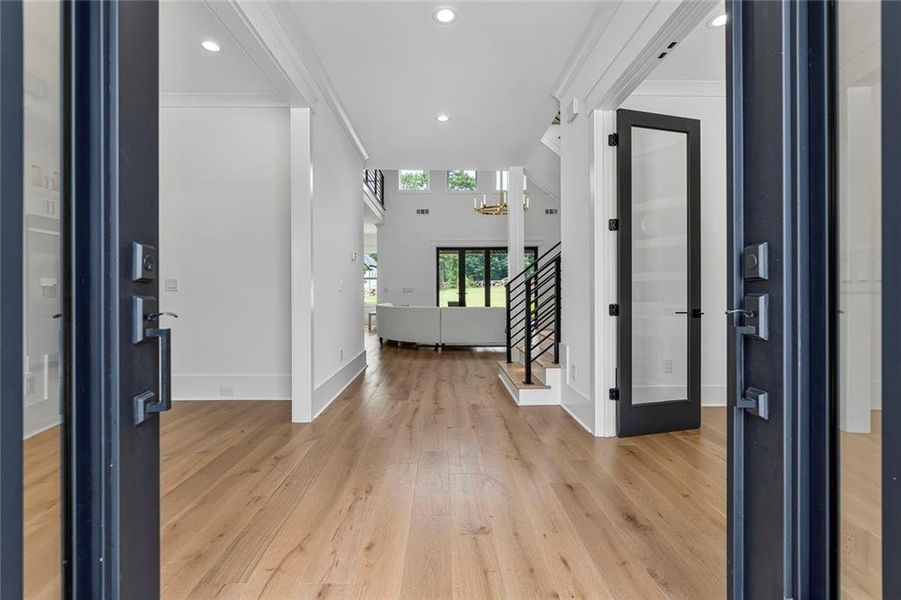 Spacious, unfurnished interior of a new home in , Braselton (Image 27). Spacious, unfurnished interior of a new home in , Braselton (Image 27).