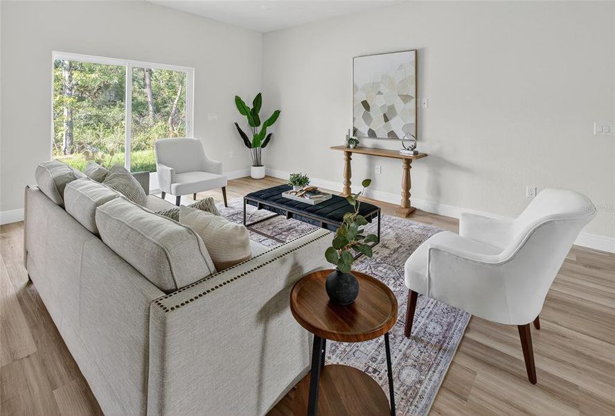 Furnished interior view inside a new home in , Ocala (Image 13).