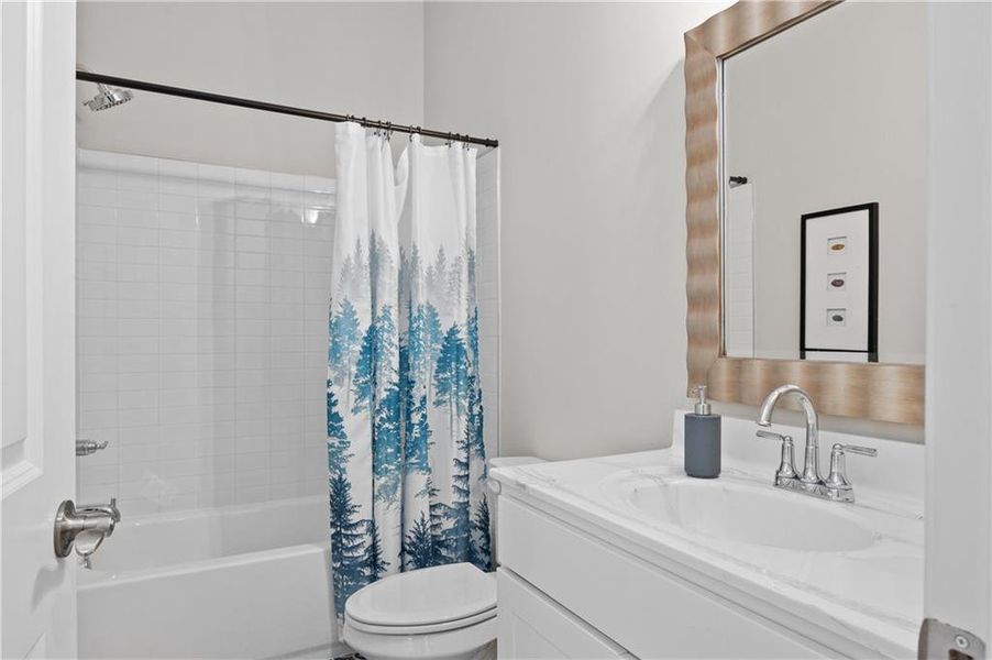 Furnished interior view inside a new home in , Cumming (Image 48).