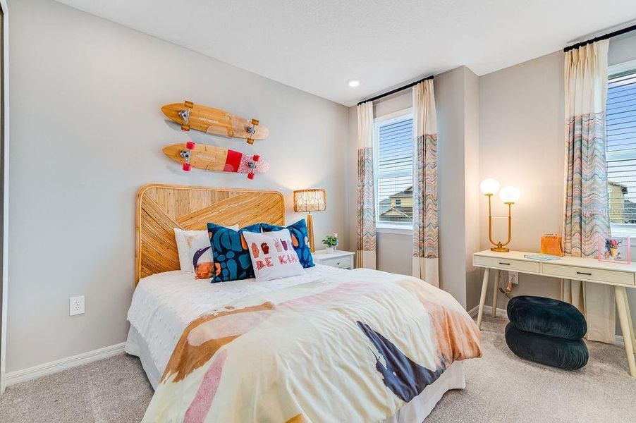 Furnished interior view inside a new home in The Waters at Center Lake Ranch, St. Cloud (Image 18).