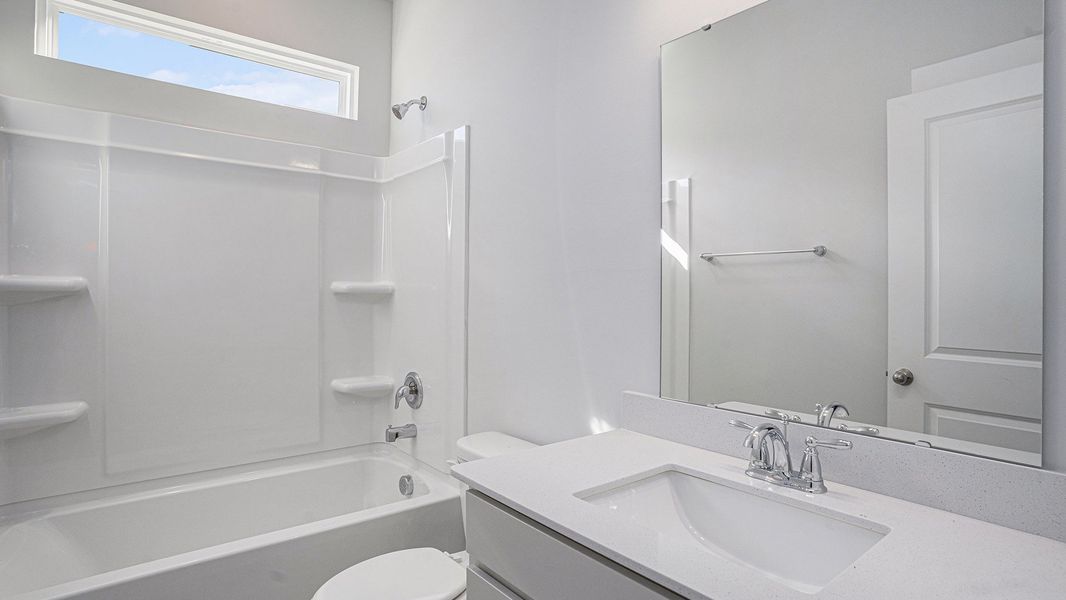 Furnished interior view inside a new home in Coastal Farms, Conway (Image 6). Furnished interior view inside a new home in Coastal Farms, Conway (Image 6).