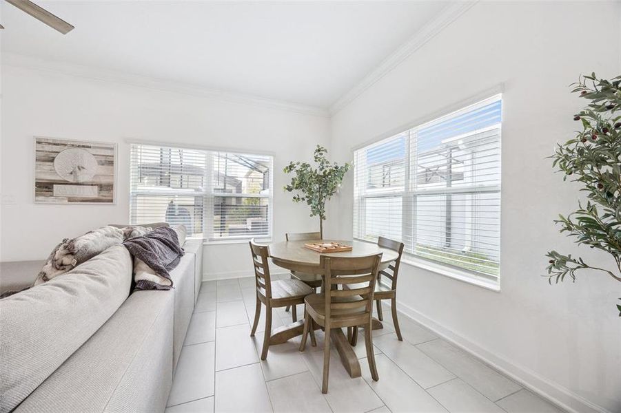 Furnished interior view inside a new home in , Kissimmee (Image 19).