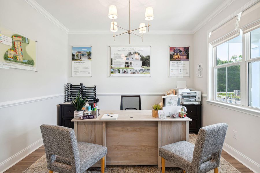 Furnished interior view inside a new home in High Point at Foxbank, Moncks Corner (Image 16).