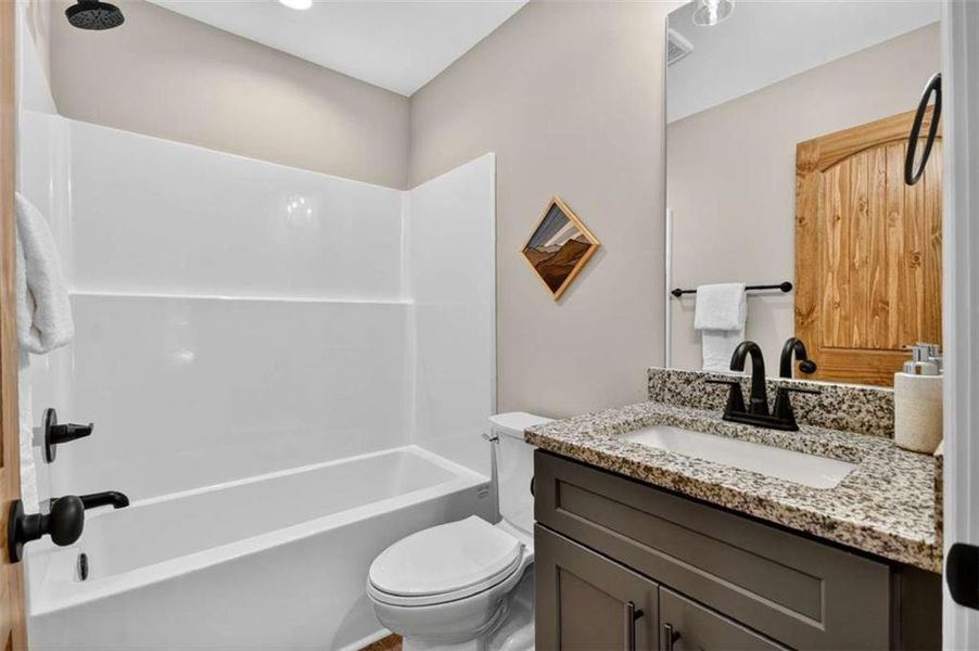 Furnished interior view inside a new home in , Ellijay (Image 3).